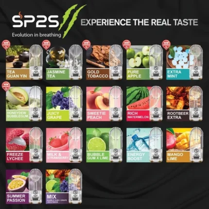 思博瑞SP2S煙彈｜透明霧化彈 通用一代主機